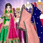 Indian Bridal Makeup & Dressup | Indus Appstore | App Icon