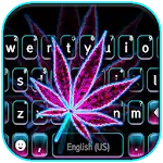 Pink Neon Weed Keyboard Backgr | Indus Appstore | App Icon