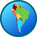 South America Map | Indus Appstore | App Icon