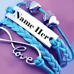 Name on necklace - Name art | Indus Appstore | App Icon