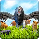 Angry Flying Lion Simulator 3d | Indus Appstore | App Icon