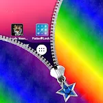 Rainbow Zipper Lock Screen | Indus Appstore | App Icon