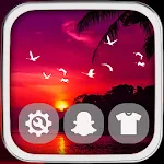 Sunset Launcher Theme | Indus Appstore | App Icon