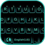 Neon Blue Keyboard Theme | Indus Appstore | App Icon