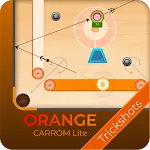 Trickshot: Orange Carrom Lite | Indus Appstore | App Icon