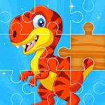 puzzle for kids with dinosaurs | Indus Appstore | App Icon