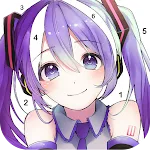 Anime Cosplay Coloring Pages | Indus Appstore | App Icon