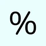 Quick Percentage Calculator | Indus Appstore | App Icon