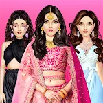 Indian Fashion DressUp Stylist | Indus Appstore | App Icon