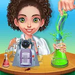 Science Experiments Lab Girl | Indus Appstore | App Icon