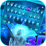 Tech 3D Keyboard Background | Indus Appstore | App Icon