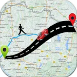 GPS Route Finder | Indus Appstore | App Icon