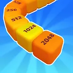 Snake Cube Arena: Merge 2048 | Indus Appstore | App Icon