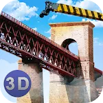 Bridge Construction Crane Sim | Indus Appstore | App Icon