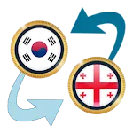 S Korea Won x Georgian Lari | Indus Appstore | App Icon