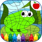 Color By Numbers Game for Kids | Indus Appstore | App Icon