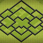 COC Base Layouts:Clash of Maps | Indus Appstore | App Icon