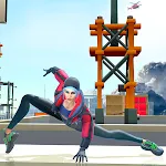 Girl Spider Rope Hero Game | Indus Appstore | App Icon