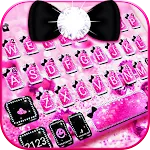 Pink Black Bowknot Theme | Indus Appstore | App Icon