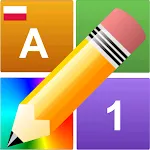 Polskie Litery Numery Kolory | Indus Appstore | App Icon