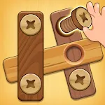 Wood Nuts & Bolts: Wood Puzzle | Indus Appstore | App Icon