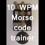 10 WPM CW Morse code trainer | Indus Appstore | App Icon