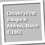 Book, Lincoln's First Inaugura | Indus Appstore | App Icon