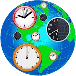 World Time Zone Clock Time now | Indus Appstore | App Icon