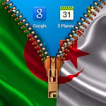 Algeria Flag Zipper LockScreen | Indus Appstore | App Icon