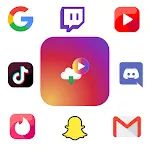 All Social Media in One App | Indus Appstore | App Icon