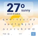 Weather Keyboard | Indus Appstore | App Icon