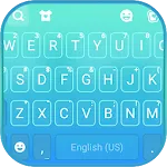 Blue Gradient Keyboard Theme | Indus Appstore | App Icon