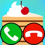 fake call and sms cake game | Indus Appstore | App Icon