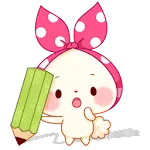 Sticky Note Mochizukin chan | Indus Appstore | App Icon