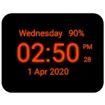 Digital Clock Live Wallpaper | Indus Appstore | App Icon