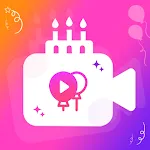 Birthday Video Maker with Song | Indus Appstore | App Icon