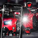 Red Car Launcher Theme | Indus Appstore | App Icon