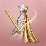 Fashion Design Clothes: Sketch | Indus Appstore | App Icon