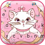 Pinky Cat Donut Keyboard Theme | Indus Appstore | App Icon