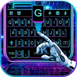 Black Neon 3D Keyboard Themeapp icon