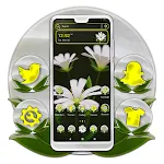 White Petaled Flower Theme | Indus Appstore | App Icon