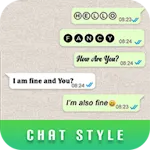 Fancy font style for whatzup | Indus Appstore | App Icon