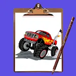 How to Draw Monster Truck Easy | Indus Appstore | App Icon