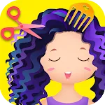 Hair salon games : Hairdresserapp icon