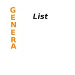 Genera list | Indus Appstore | App Icon