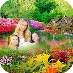 Garden photo frame : Decorate  | Indus Appstore | App Icon