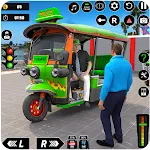 Modern Rickshaw Driver Game 3D | Indus Appstore | App Icon