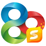 GO Launcher S – 3D Theme, Wallapp icon