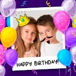 Birthday cards - Photo frames | Indus Appstore | App Icon