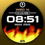 Animated Fire Watch Face | Indus Appstore | App Icon